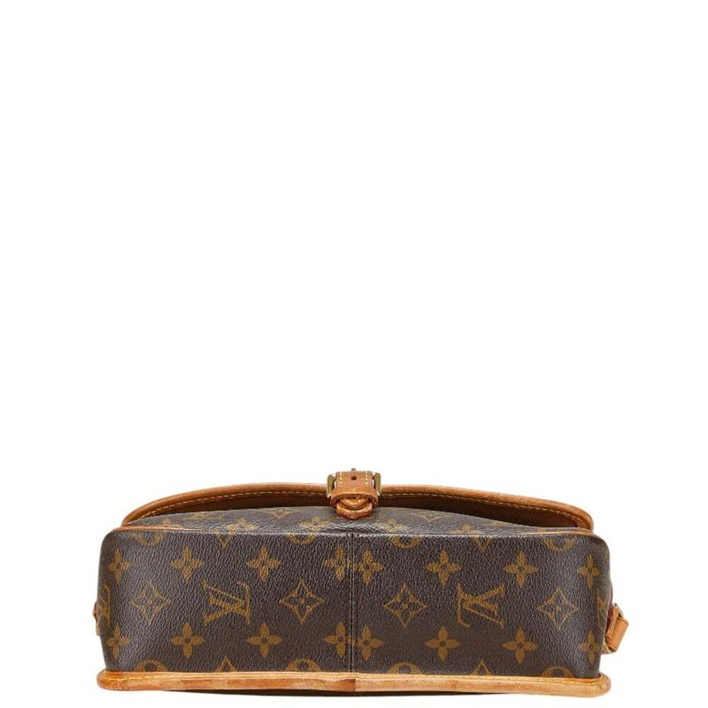 LOUIS VUITTON Brown Monogram Leather Shoulder Bag - Picture 3 of 11